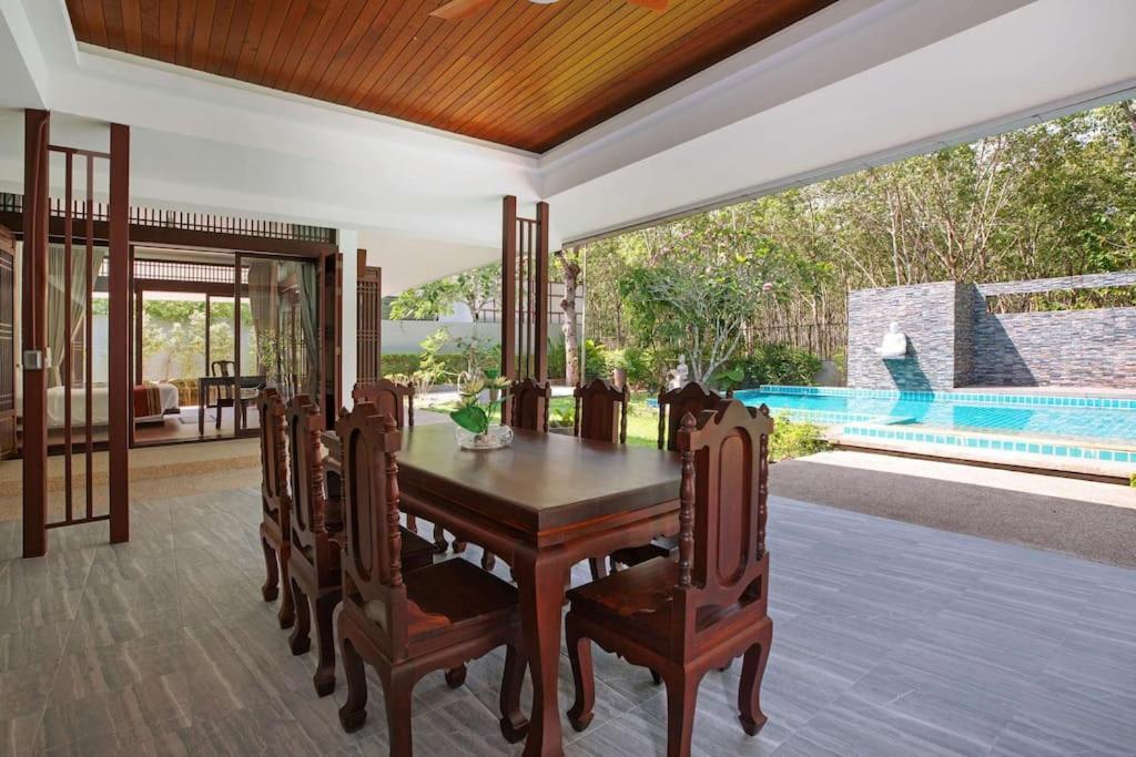 Traditional Elegance, Baan Suan Villa Ban Bang Lam Exterior foto