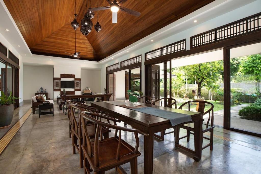 Traditional Elegance, Baan Suan Villa Ban Bang Lam Exterior foto