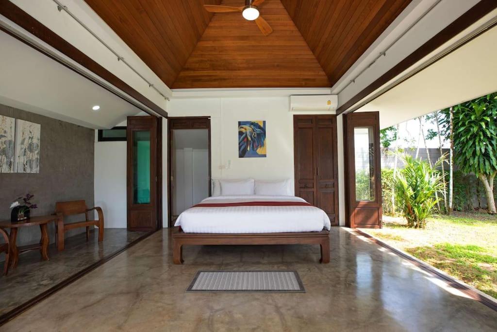 Traditional Elegance, Baan Suan Villa Ban Bang Lam Exterior foto