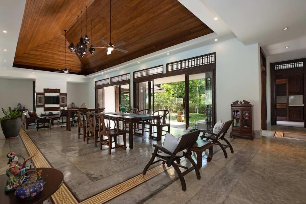 Traditional Elegance, Baan Suan Villa Ban Bang Lam Exterior foto