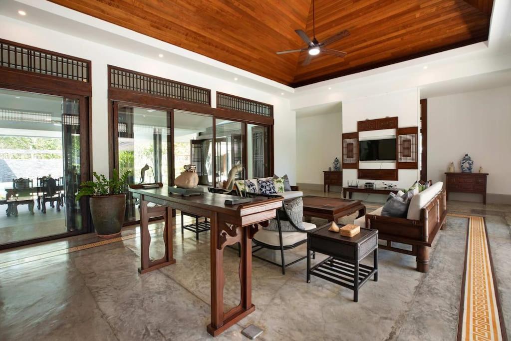 Traditional Elegance, Baan Suan Villa Ban Bang Lam Exterior foto